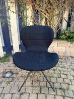 OMG zwarte eetkamerstoel Zuiver, Huis en Inrichting, Stoelen, Ophalen, Gebruikt, Zwart, Eén
