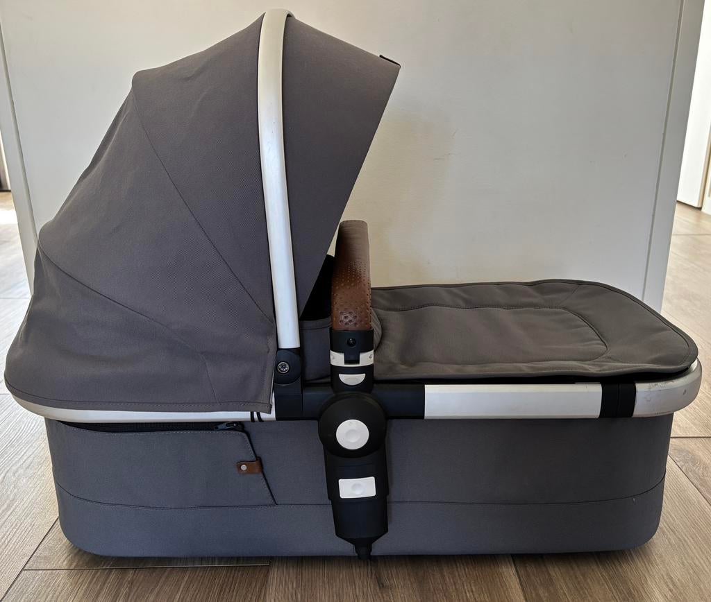 Joolz Day2 wieg en zitgedeelte zonder onderstel hippo grey, Ophalen, Gebruikt, Combiwagen, Overige merken
