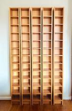 IKEA Billy CD kasten - 5 stuks - 202 x 20 x 17cm, Ophalen, Gebruikt, 150 discs of meer, Cd's