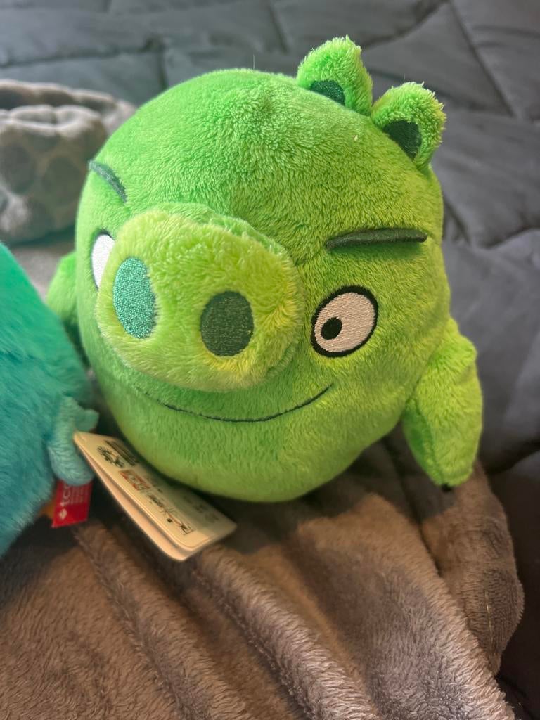 Angry Birds Knuffels -, Overige typen, Ophalen of Verzenden, Middelgroot (20 tot 80 cm), Met label