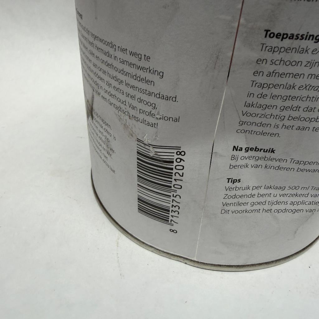 Hermadix Trappenlak Extra Anti-slip Lak Verf Taupe 2.5L, Nieuw, Hermadix, Hermadix, Lak