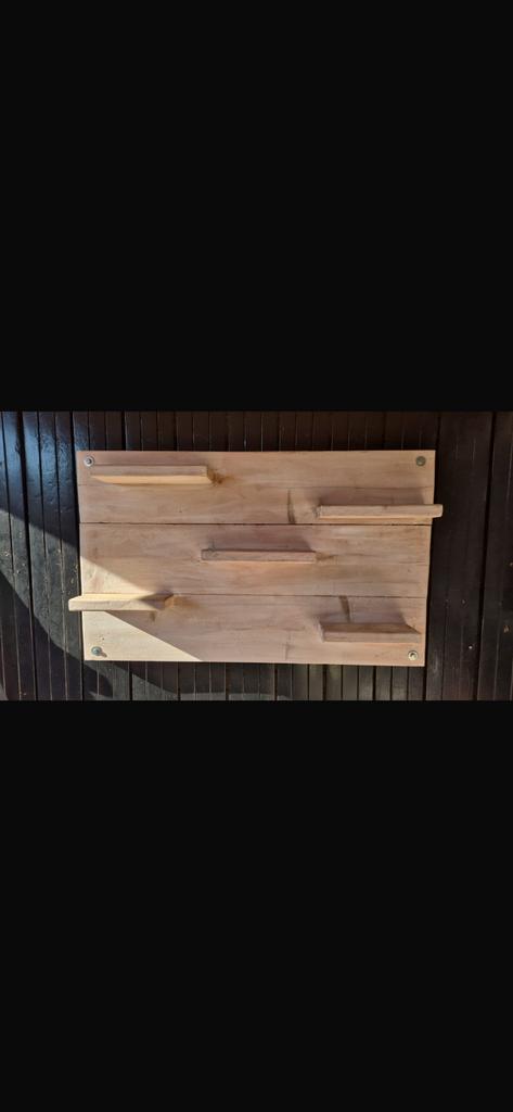 Wandbord hout 100x60cm, Ophalen of Verzenden, Zo goed als nieuw