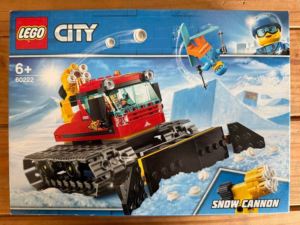 Lego City 60222 Snow Groomer - Nieuw in doos, Ophalen of Verzenden, Nieuw, Complete set, Lego