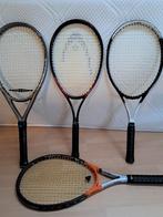 Head tennisracket 4x met nieuwe grip, Sport en Fitness, Tennis, Ophalen of Verzenden, Zo goed als nieuw, Head, Racket