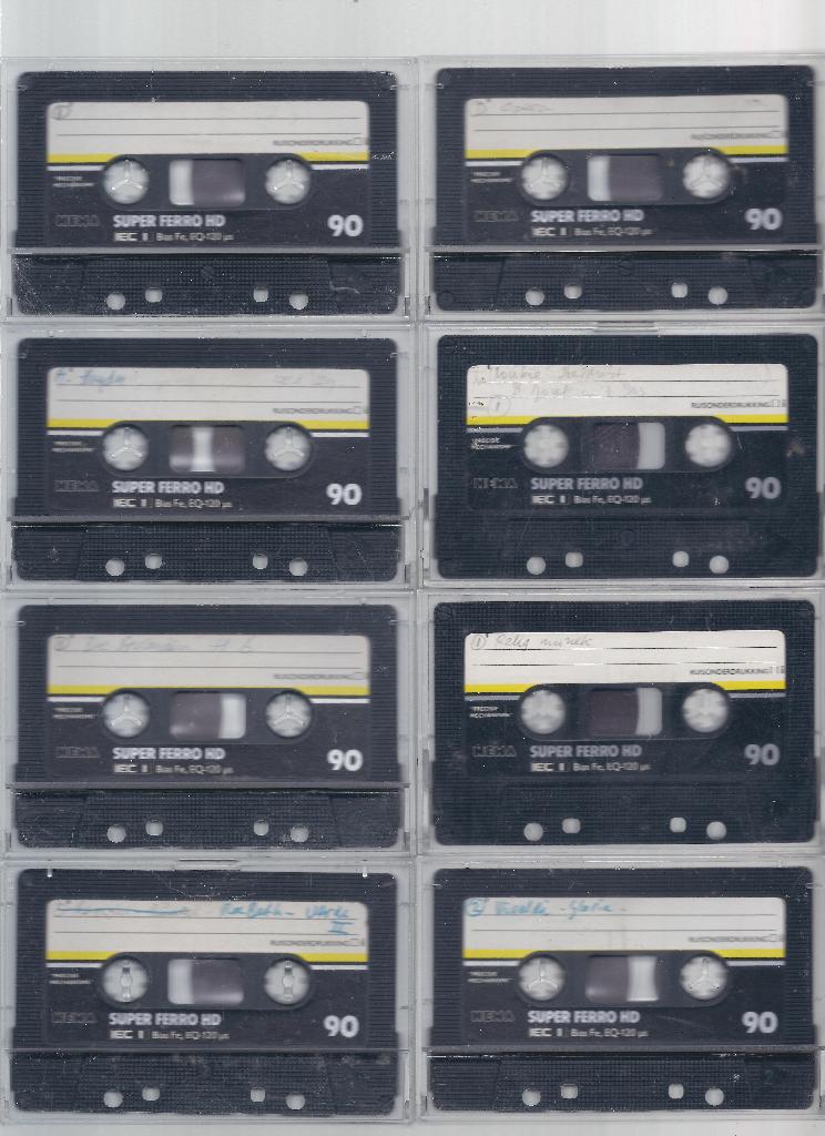 26 Cassettebandjes Type 1 Hema BASF Philips TDK, Gebruikt, 2 t/m 25 bandjes, Overige genres, Ophalen of Verzenden