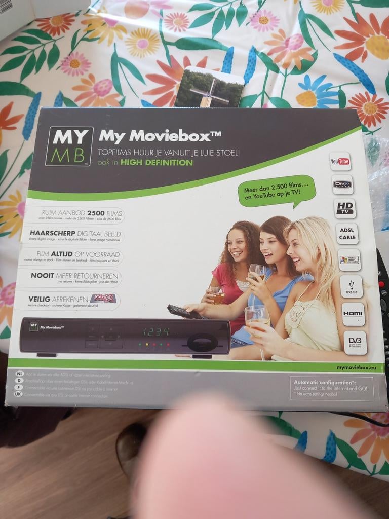 Voor onderdelen of handig iemand my Moviebox nieuw compleet, Ophalen of Verzenden