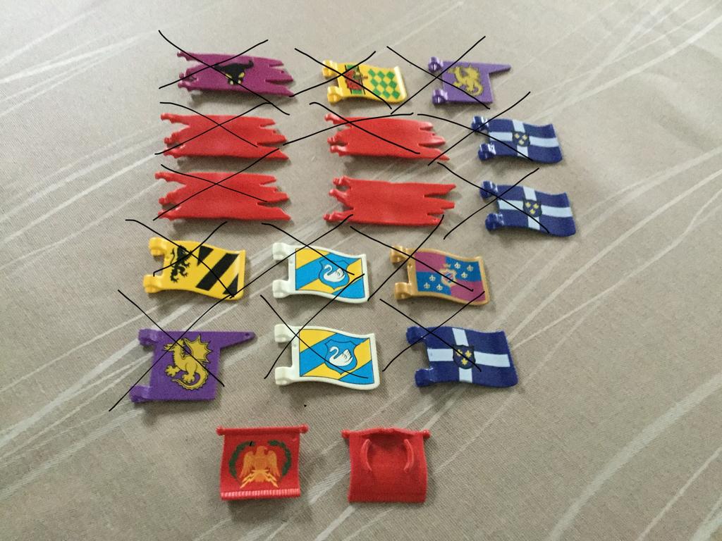 Playmobil vlag., Kinderen en Baby's, Speelgoed | Playmobil, Ophalen of Verzenden, Zo goed als nieuw