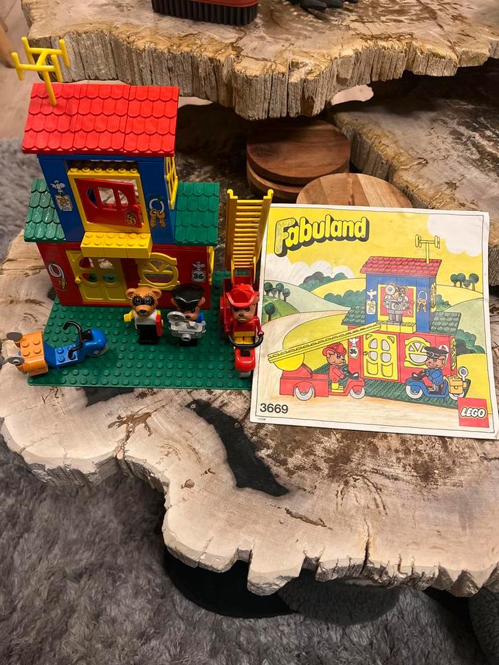 Vintage Lego Fabuland Set 3669 met handleiding, Kinderen en Baby's, Speelgoed | Duplo en Lego, Gebruikt, Lego, Complete set, Ophalen of Verzenden