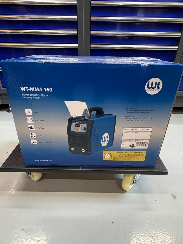 Lasapparaat - elektroden of tig, Ophalen, Nieuw, 150 tot 250 ampère, Elektroden