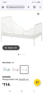 Minnen meegroeibed, Ophalen, Gebruikt, 70 tot 85 cm, Lattenbodem