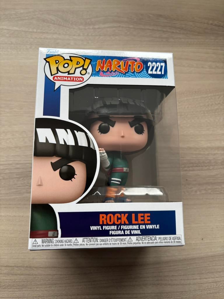 Funko Pop! Rock Lee #2227 – Naruto Shippuden Vinyl Figure, Funko Europe, Ophalen of Verzenden, Zo goed als nieuw, 4th floor, 1 Queen Caroline St, London W6 9YN, Verenigd Koninkrijk