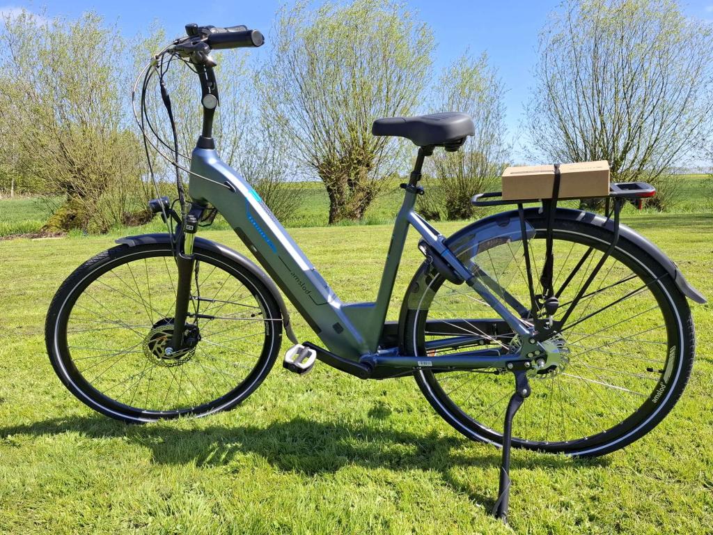 Fietshokje Groningen Amslod Hamilton E-Bike Damesfiets NIEUW, Fietsen en Brommers, Elektrische fietsen, Niet ingevuld, Niet ingevuld
