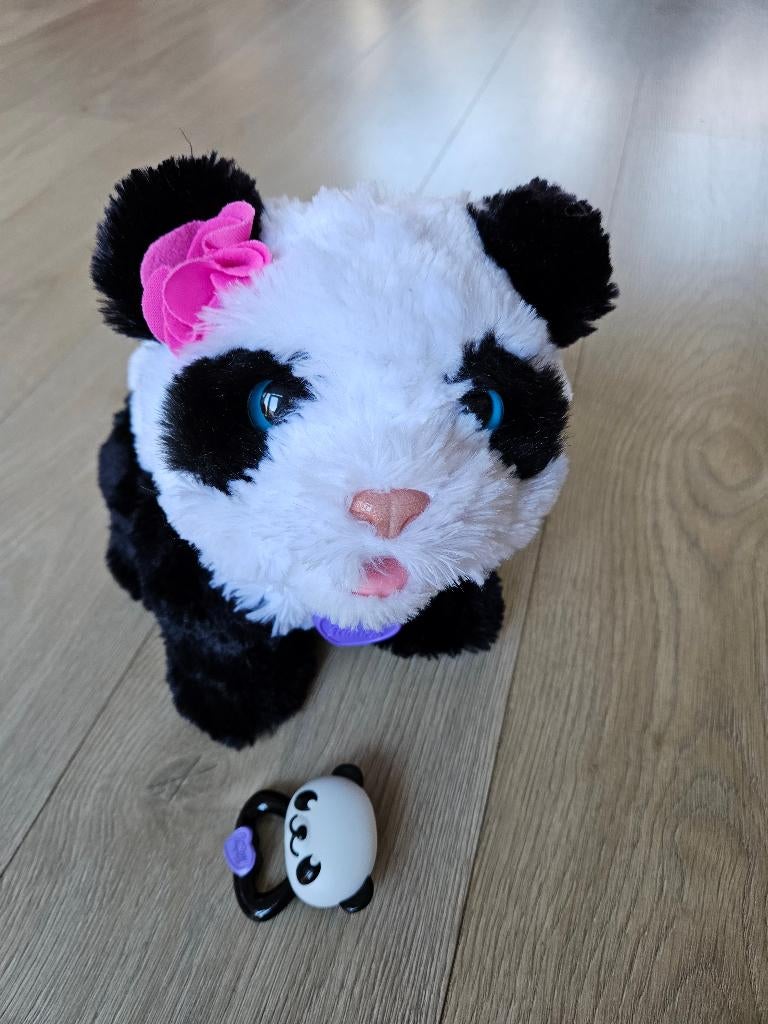 Fur Real Friends Pom Pom Panda, Kinderen en Baby's, Speelgoed | Knuffels en Pluche, Ophalen, Gebruikt, Overige merken, Overige karakters