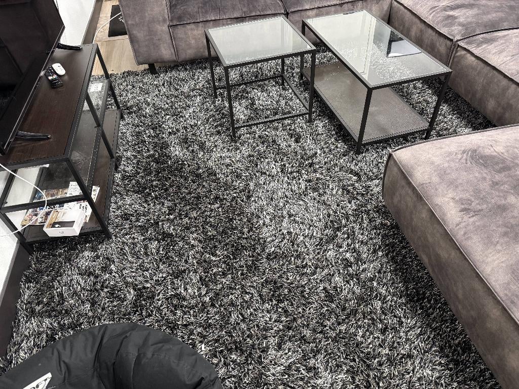 Tapijt 300x360, Huis en Inrichting, Stoffering | Tapijten en Kleden, Ophalen, Zwart, Vierkant, 200 cm of meer