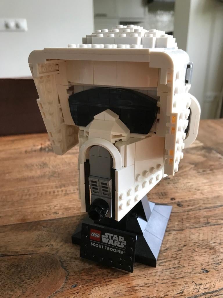 Lego Star Wars 75305 Scout Trooper Helm, Ophalen of Verzenden, Zo goed als nieuw, Complete set, Lego