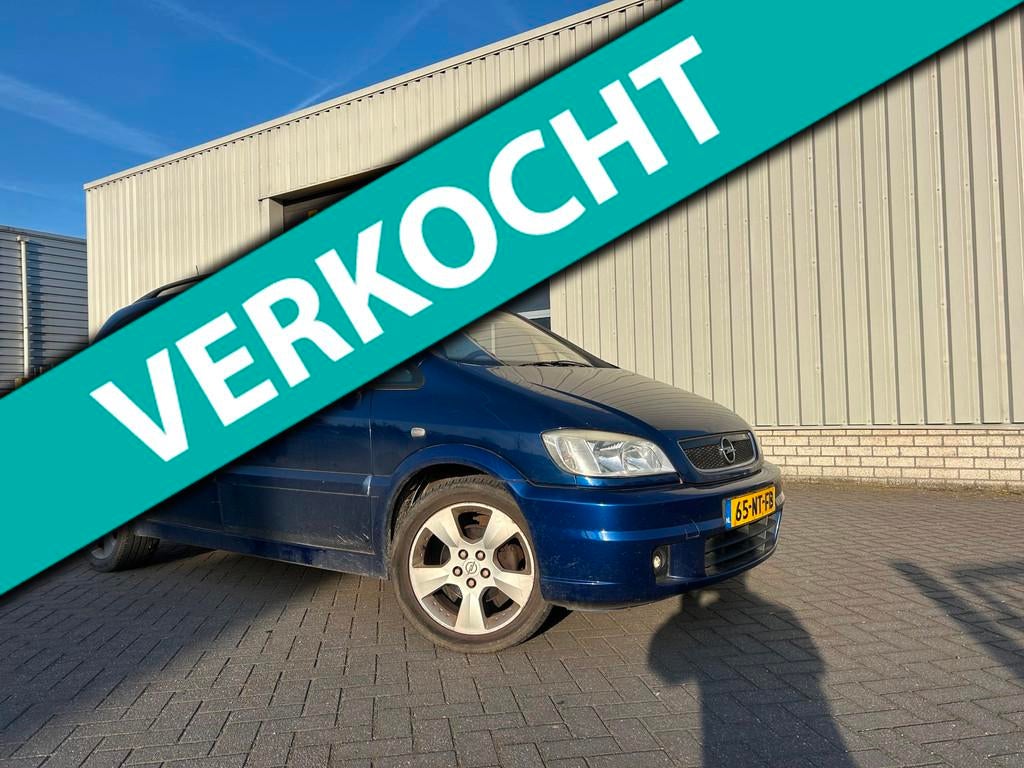 Opel Zafira 1.8-16V Design Edition | AIRCO | APK 08-2026 | 7, Voorwielaandrijving, Traction-control, 125 pk, Gebruikt