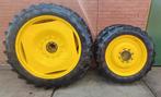 Set cultuur wielen banden velgen john deere tractor, Ophalen