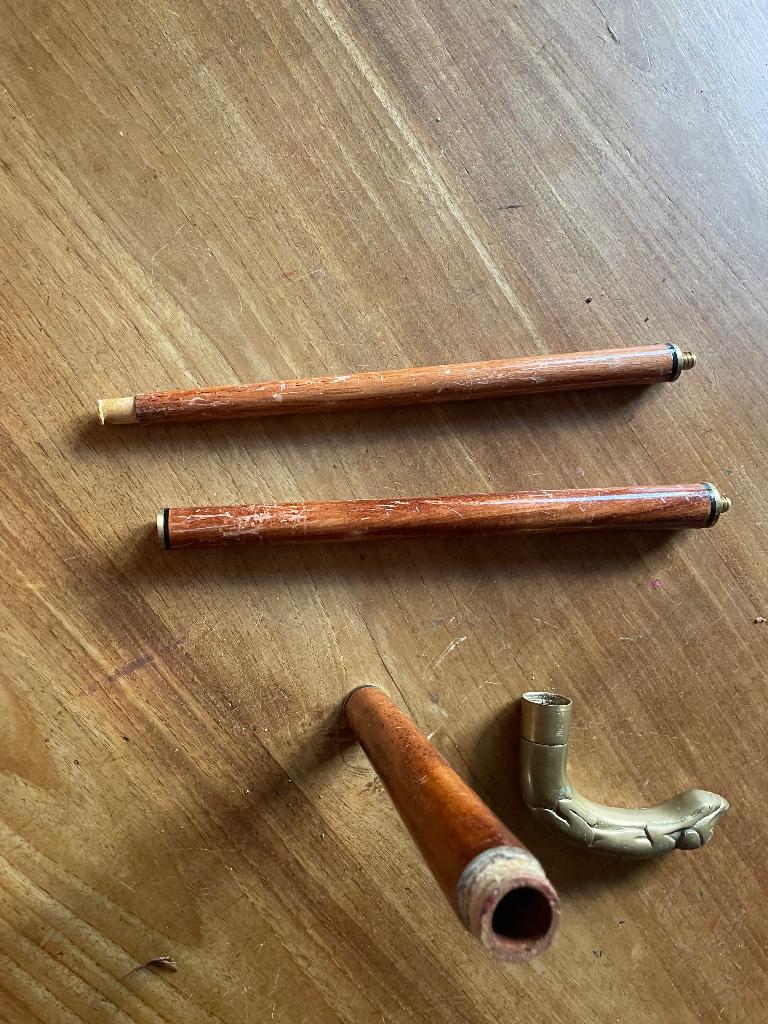 Wandelstok, Ophalen, Gebruikt