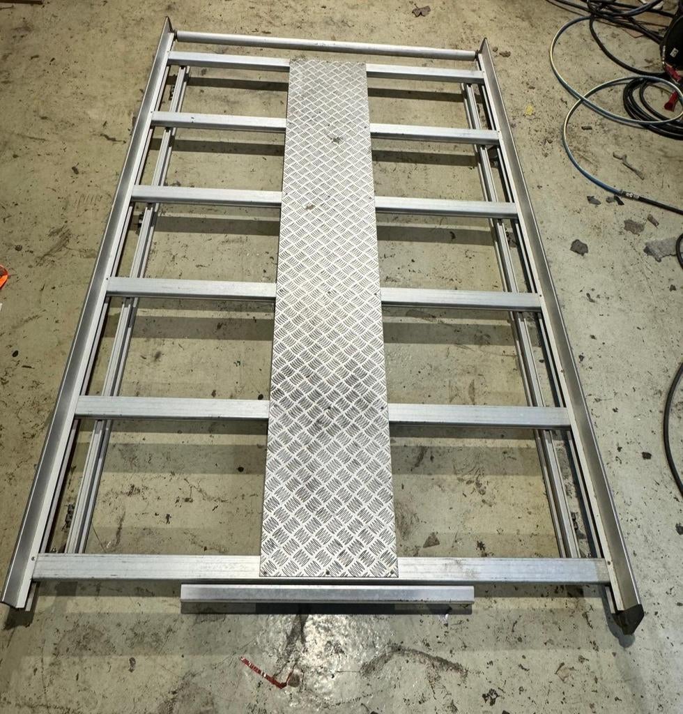 Aluminium imperiaal voor bestelwagen, Auto diversen, Dakdragers, Ophalen, Gebruikt