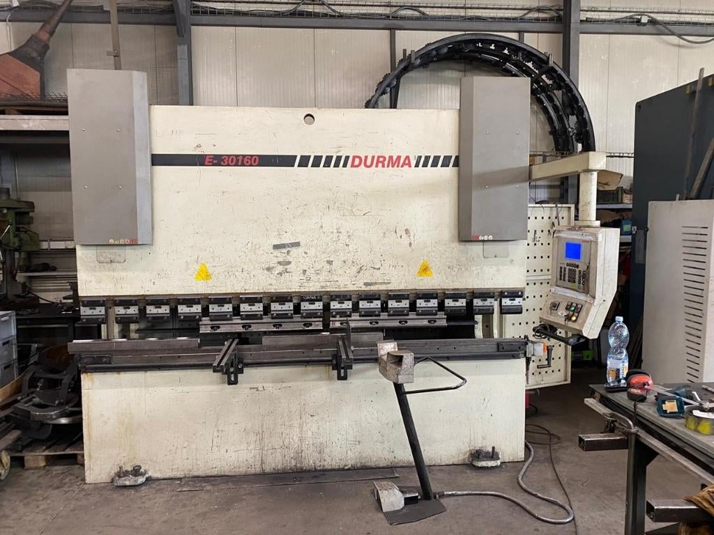 Pressbrake DURMA E-30160, Ophalen, Gebruikt, Gereedschap of Toebehoren