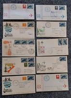 64 poststukken luchtpost KLM 1evluchten, Verzenden, Envelop