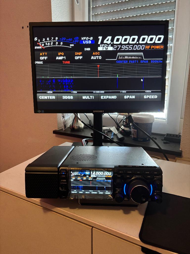Yaesu FT-710 AESS HF/50 Mhz HF All Mode transceiver 100 Watt, Telecommunicatie, Ophalen, Nieuw, Zender en Ontvanger