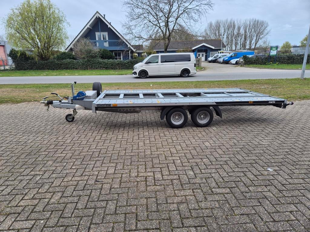 Zo goed als nieuwe autotransporter / autotrailer, Ophalen of Verzenden, Zo goed als nieuw