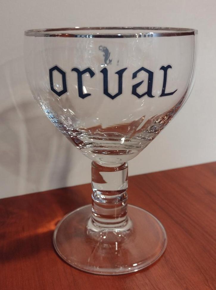 Orval Trappisten Proefglas 16cl. (A), Verzamelen, Biermerken, Gebruikt, Glas of Glazen, Overige merken, Ophalen of Verzenden