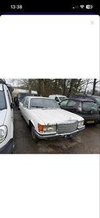 Mercedes-Benz S-Klasse 2.7 280 S 1977 Wit, Auto's, Stof, Wit, Handgeschakeld, 161 pk