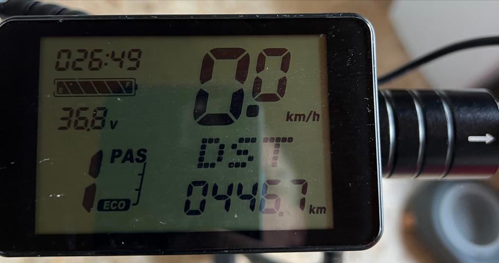 Stapstep Pro+ E-step met 50km bereik en veel extra's, Fietsen en Brommers, Steps, Ophalen, Gebruikt, Elektrische step (E-scooter)