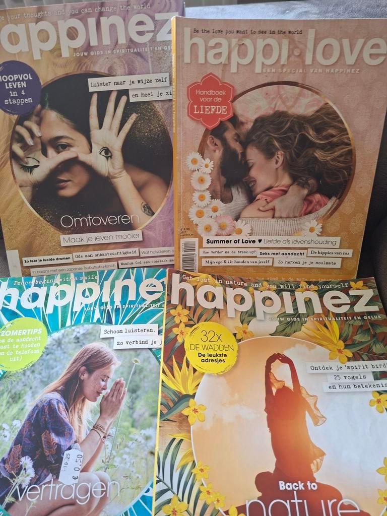 Happinez, Boeken, Ophalen