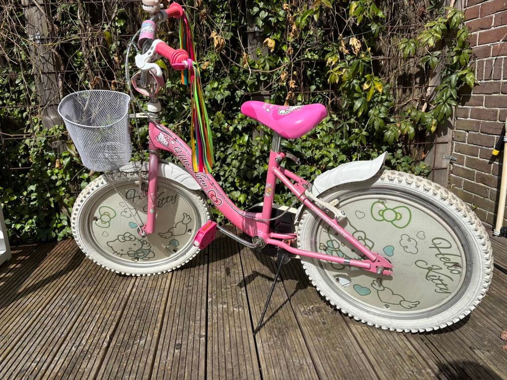 Vrolijke Hello Kitty crossfiets 20 inch - Uitstekende staat, Fietsen en Brommers, Fietsen | Meisjes, Ophalen of Verzenden, Zo goed als nieuw