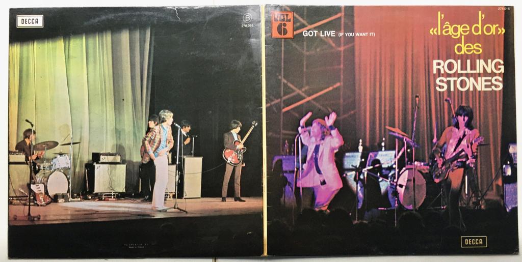 FLP4 rolling stones Got Live FRANCE73 €35, Gebruikt, Ophalen of Verzenden, 1970 - 1979, 12 inch