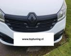 Zwart logo cover RENAULT TRAFIC 3 Facelift 2019-2022, Ophalen of Verzenden, Toptuning, Info@toptuning.nl, Amersfoort