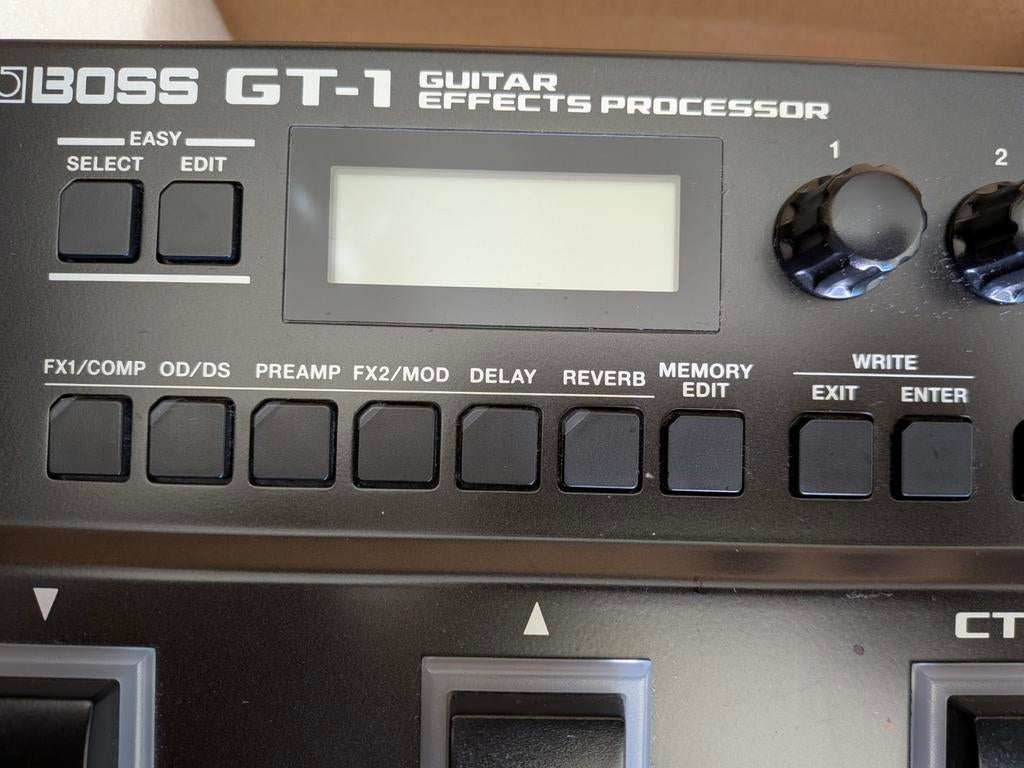 Boss GT-1 Gitaar Multi-effect Processor - Zo goed als nieuw, Muziek en Instrumenten, Effecten, Zo goed als nieuw, Multi-effect