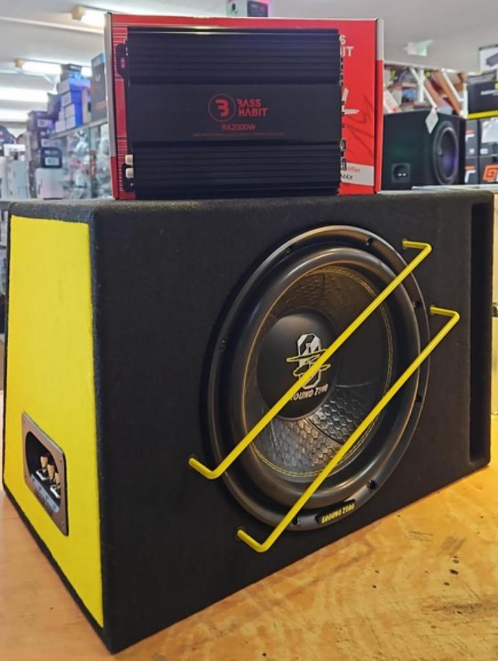 Groundzero subwooferpack lakro rebel opruiming, Auto diversen, Autospeakers, Niet ingevuld, Niet ingevuld, Nieuw, Ophalen of Verzenden