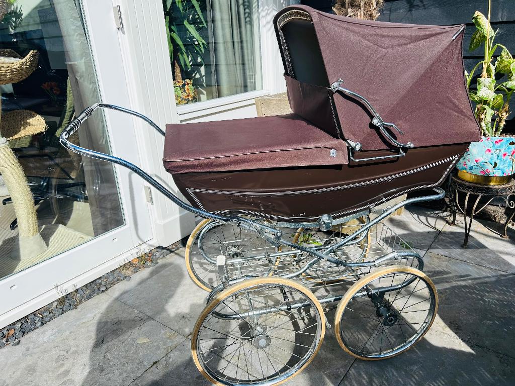 Antieke Silver Cross Kinderwagen, Ophalen, Gebruikt, Kinderwagen, Overige merken