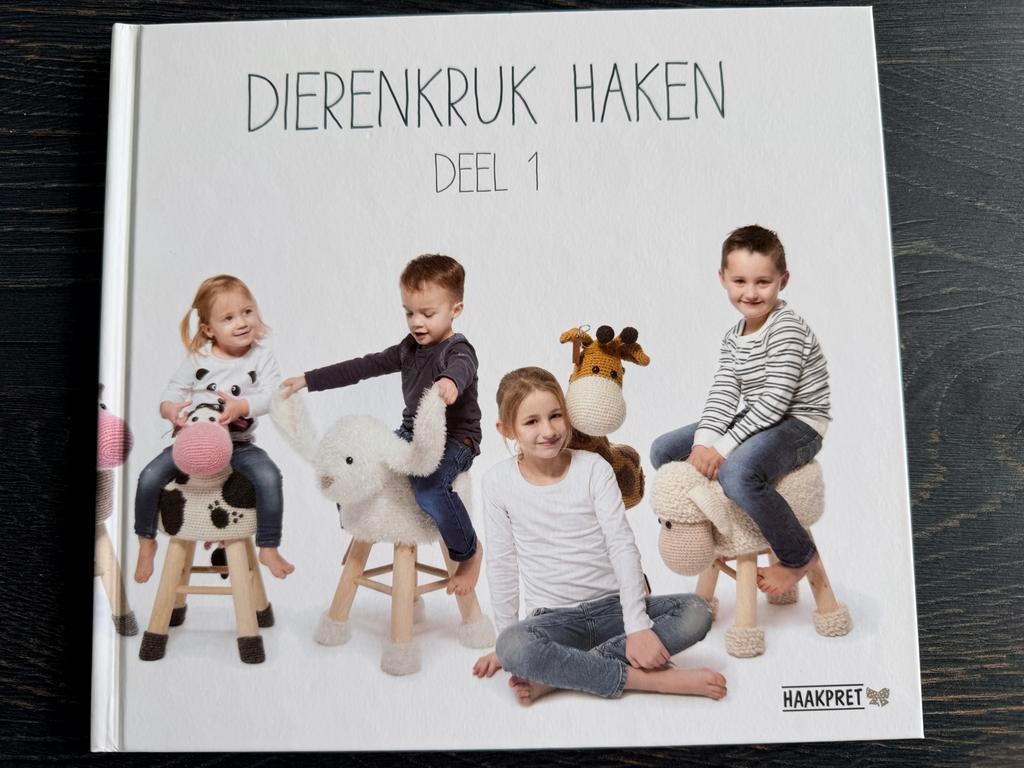 Dierenkrukken Haken - Deel 1 & 2 (Haakpret), Ophalen of Verzenden, Zo goed als nieuw, Breien en Haken, Geschikt voor kinderen