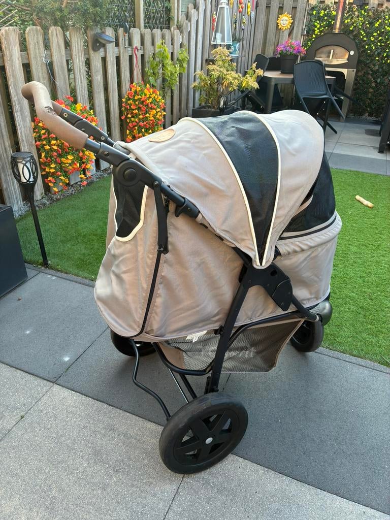 Driewieler hondenbuggy, Dieren en Toebehoren, Honden-accessoires, Gebruikt, Ophalen