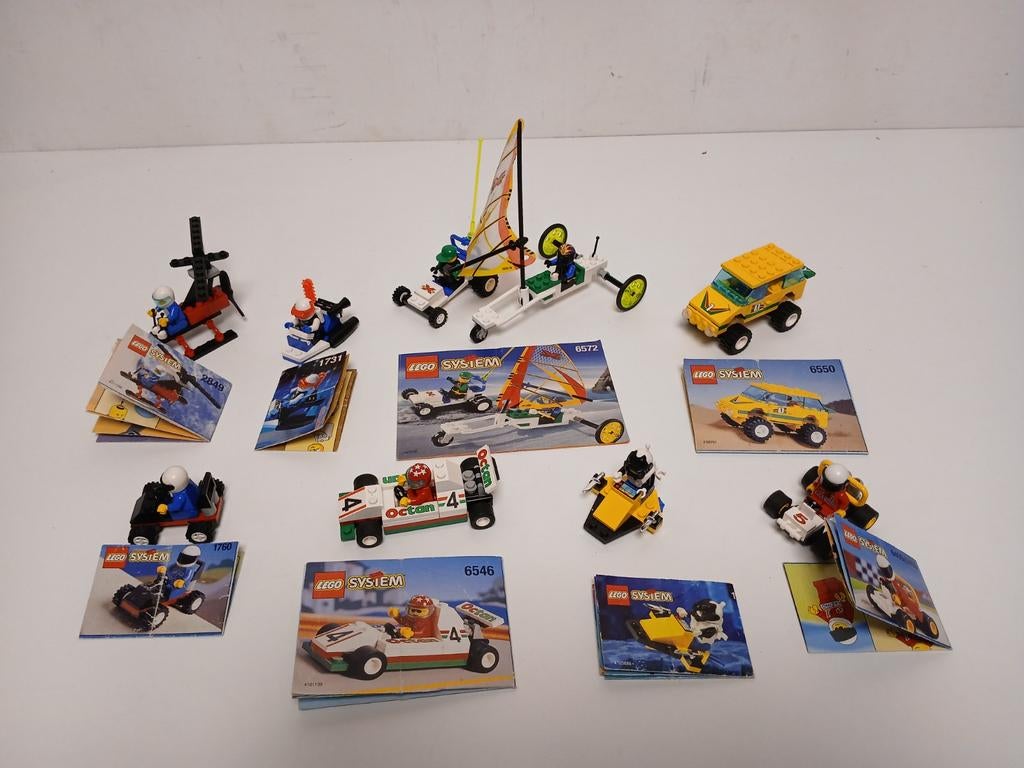 Lotje lego: 6546, 1760, 1749, 6400, 2849, 1731, 6572 en 6550, Kinderen en Baby's, Speelgoed | Duplo en Lego, Ophalen of Verzenden