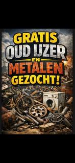 Oud ijzer ophaler bollestreek, Doe-het-zelf en Verbouw, Metalen, Ophalen of Verzenden, Zo goed als nieuw