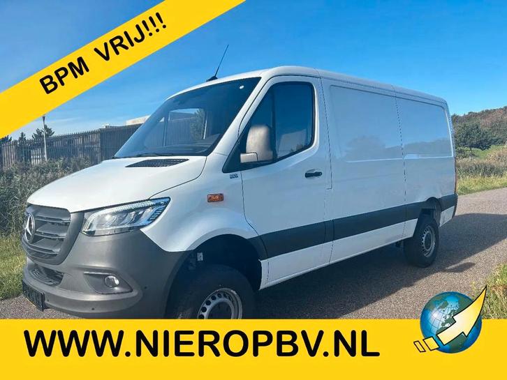 Mercedes-Benz Sprinter 319CDI L2H1 4X4 Automaat Airco Camera, Auto's, Bestelauto's, Bedrijf, Te koop, Mercedes-Benz, Diesel, Euro 6