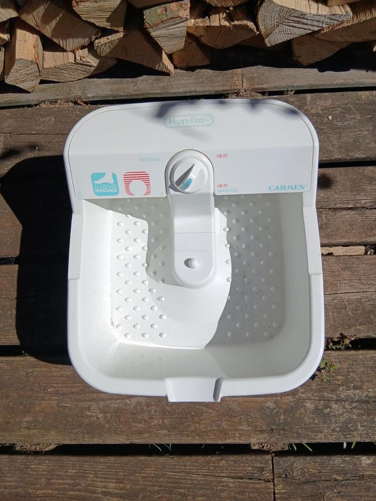 Carmen Happy Feet Voetenbad met Massage en Warmtefunctie, Ophalen, Gebruikt, Hand- en Voetverzorging