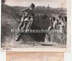 Motorcross / race Gilbert Brassine te Montreuil persfoto, Verzenden, Gebruikt, Auto's