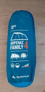quechua arpenaz family tent 4 persoons, Ophalen of Verzenden, Zo goed als nieuw, Tot en met 4
