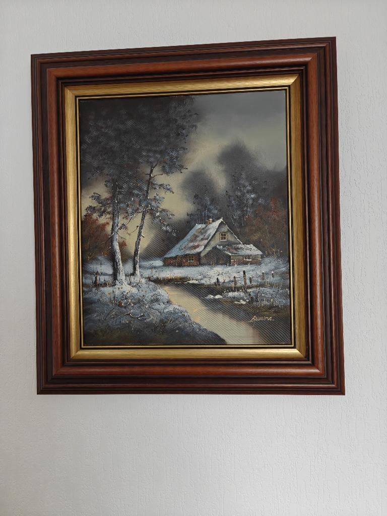 Schilderij Cornelis Bruinsma, Ophalen