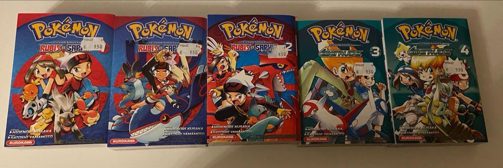 Pokémon Adventures Ruby, Sapphire, Emerald (Frans), Boeken, Stripboeken, Meerdere stripboeken, Ophalen of Verzenden, Zo goed als nieuw
