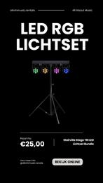 Lichtbar met afstandsbediening te huur, Ophalen, Gebruikt, Licht, Kleur