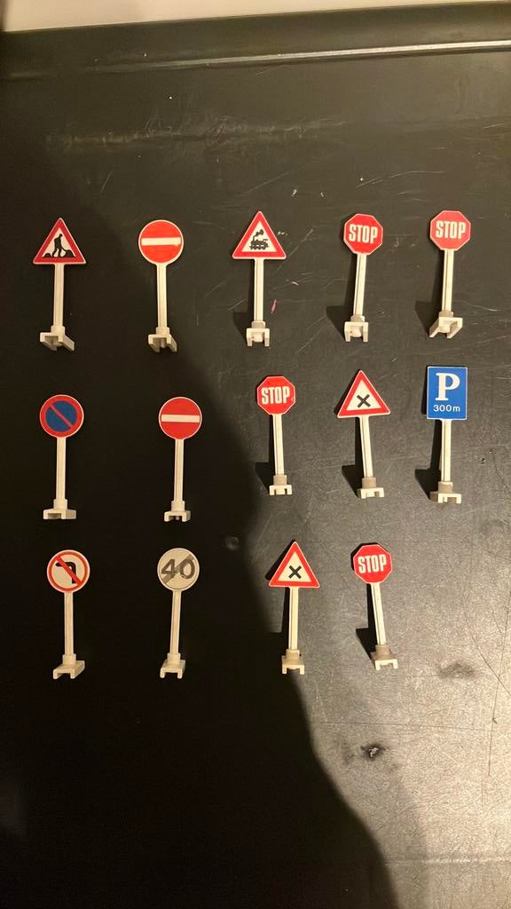 Lego verkeersborden, Ophalen of Verzenden, Zo goed als nieuw