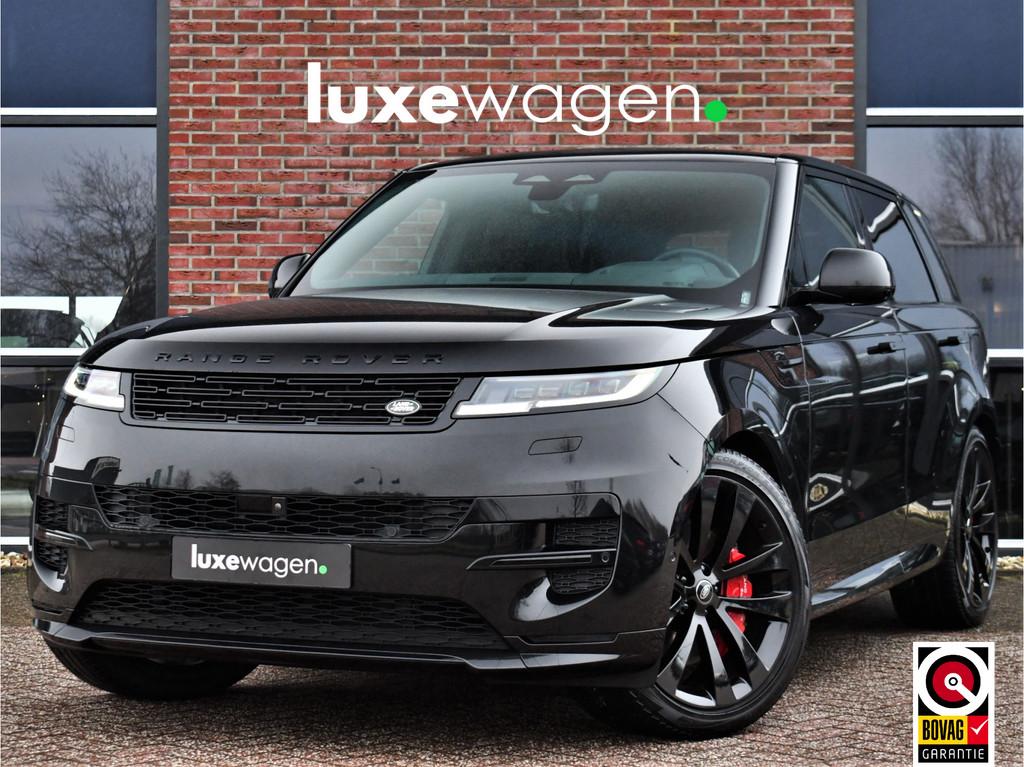 Land Rover Range Rover Sport 3.0 P460e HSE Dynamic Pano Trek, Auto's, Land Rover, 12 maanden, Zwart, 3000 kg, Bedrijf